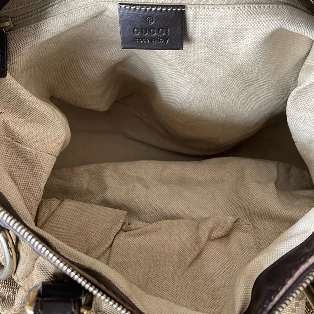 Gucci GG Canvas Sukey Tote/Shoulder Bag - Picture 11 of 14